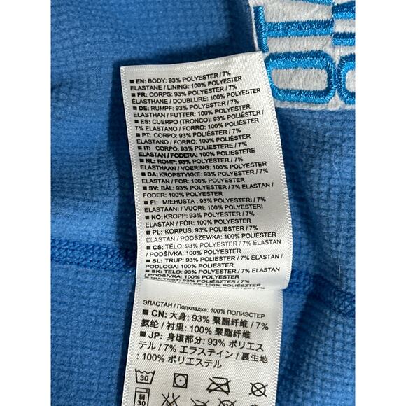 Atomic Cliffline Microfleece Zip Men's Thermal Midlayer Zip Neck Blue Skiing XL - Picture 10 of 12